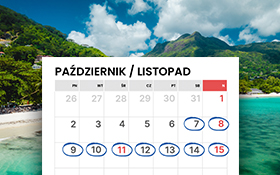 Długi weekend w listopadzie