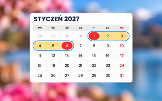 Długi weekend w styczniu
