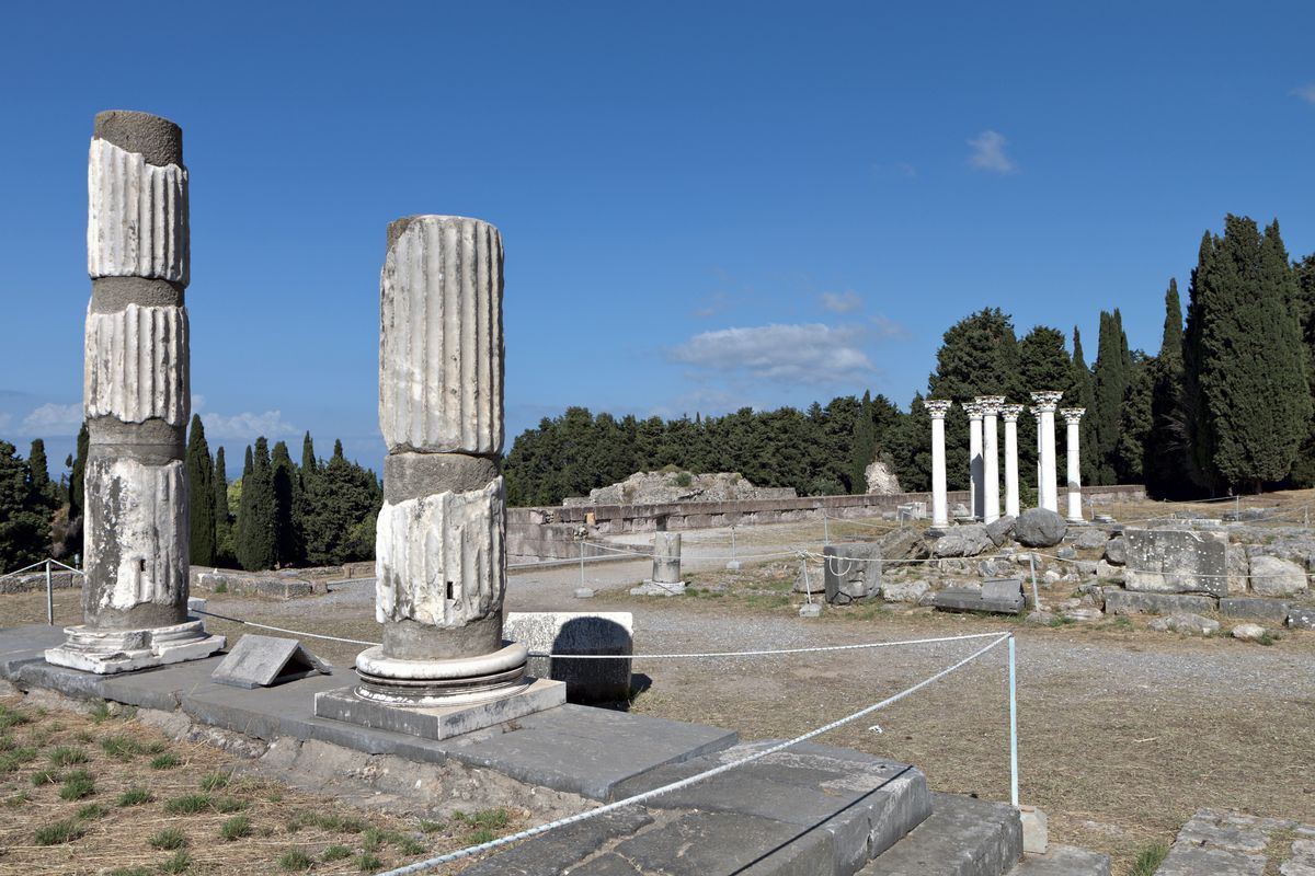 Asklepiejon - świątynia Asklepiosa