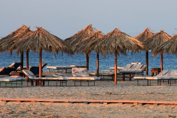 Tigaki - najdłuższa i najpiękniejsza plaża na Kos