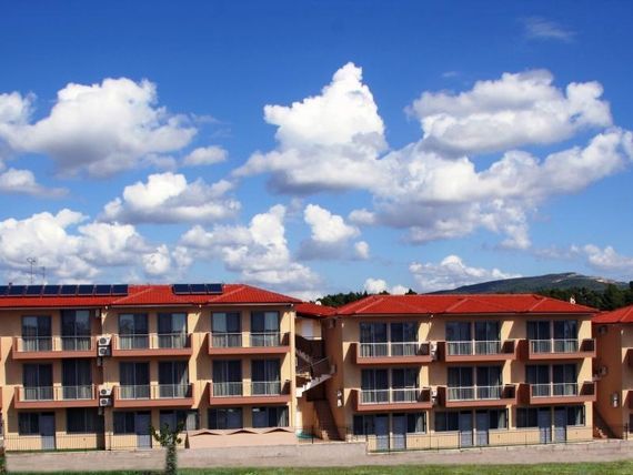 teren hotelu, obiekt