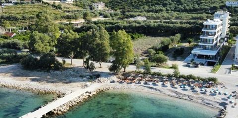 plaża, teren hotelu, obiekt