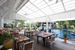 teren hotelu, basen, restauracja