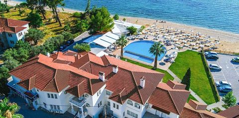 teren hotelu, basen, plaża