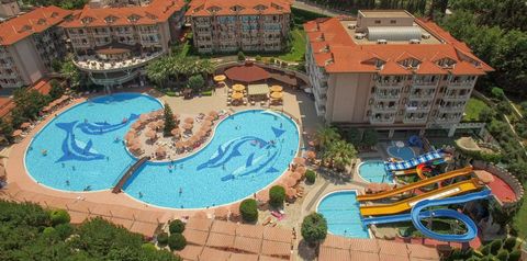 obiekt, teren hotelu, basen