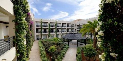 obiekt, teren hotelu