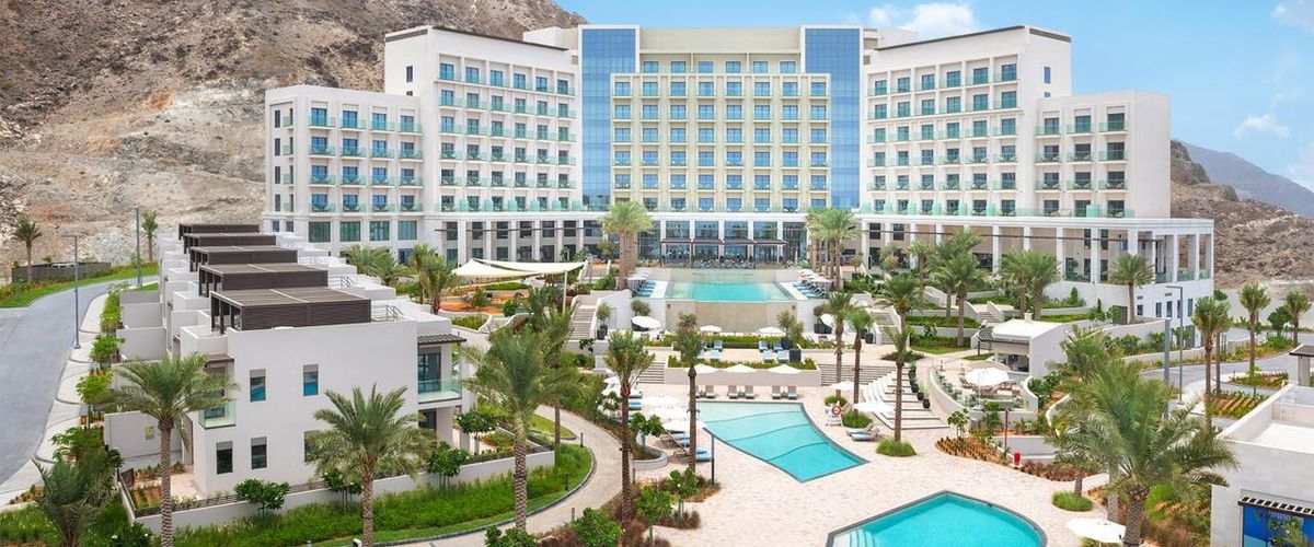 obiekt, teren hotelu, basen