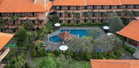 basen, teren hotelu, obiekt