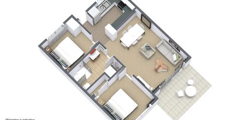 balkon / taras, łazienka, pokój