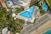 teren hotelu, basen, plaża