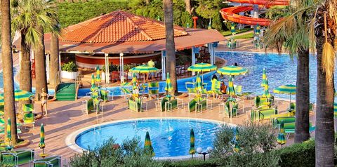 basen, zjeżdżalnia