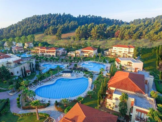 teren hotelu, basen