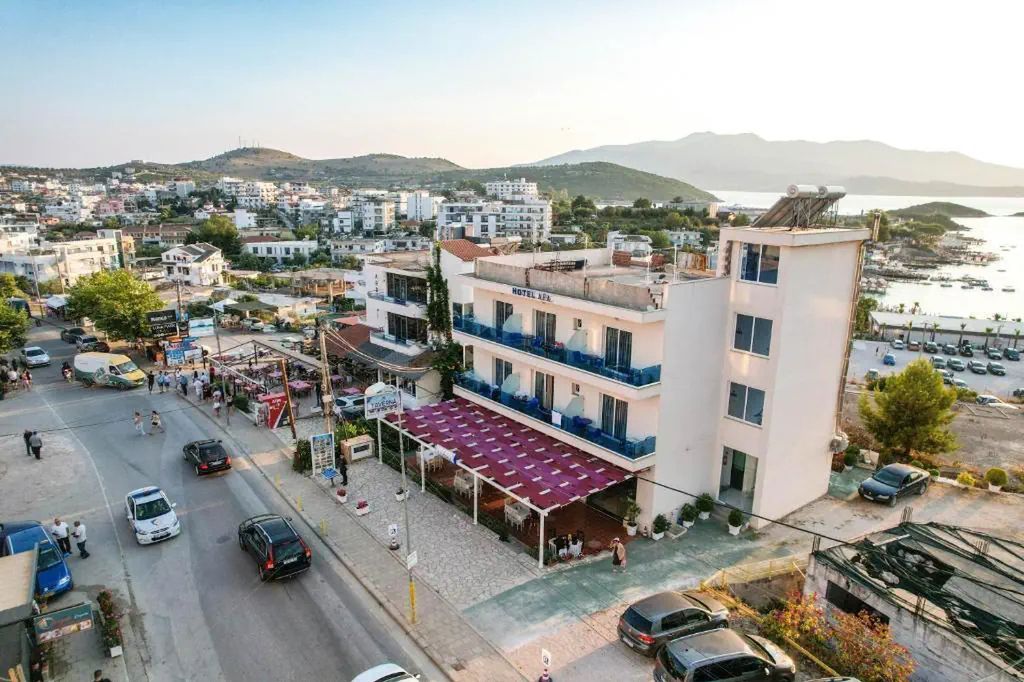 obiekt, teren hotelu, restauracja