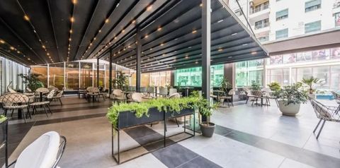 teren hotelu, kawiarnia