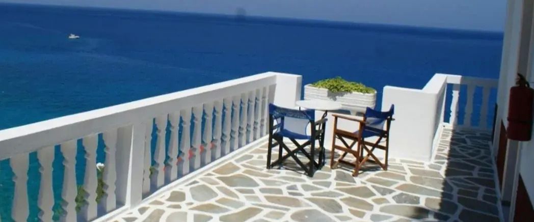 balkon / taras, teren hotelu