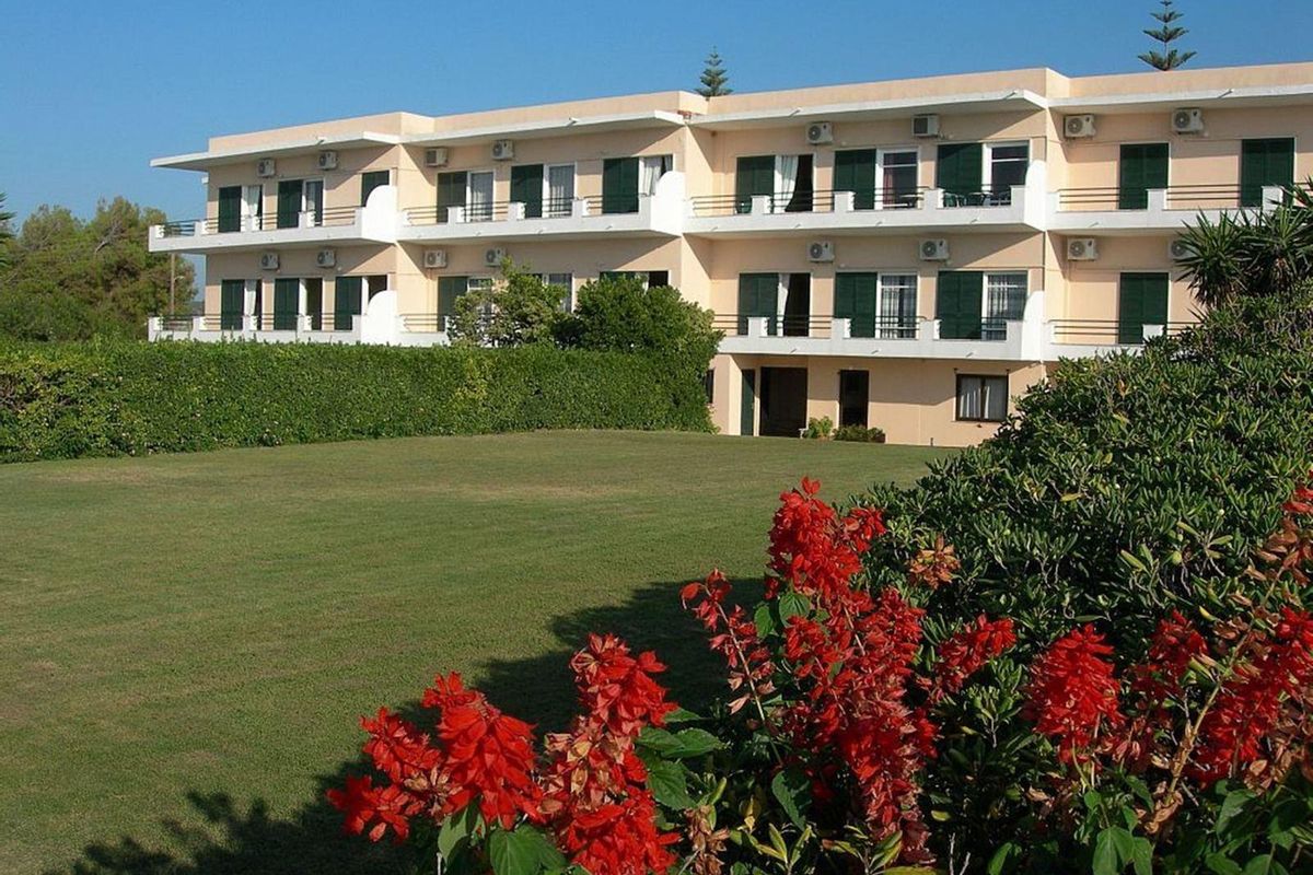 teren hotelu, obiekt