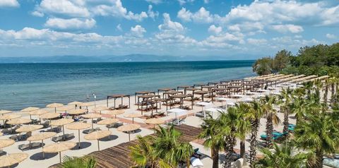 teren hotelu, plaża