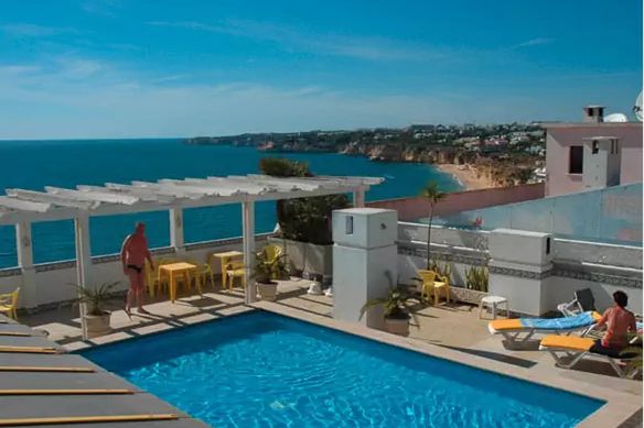 plaża, teren hotelu, basen