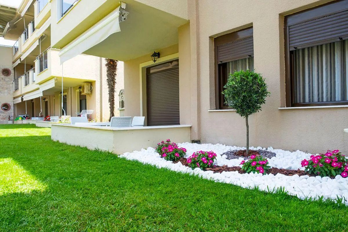 balkon / taras, teren hotelu