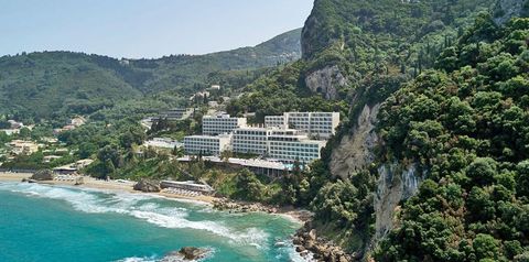 obiekt, teren hotelu, plaża