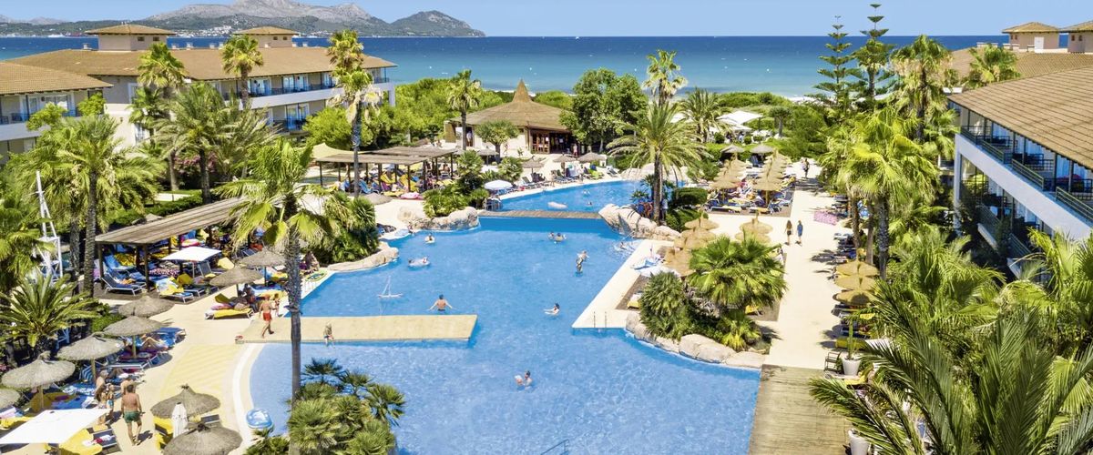 plaża, teren hotelu, obiekt