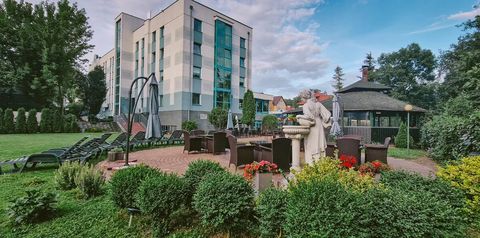 obiekt, teren hotelu