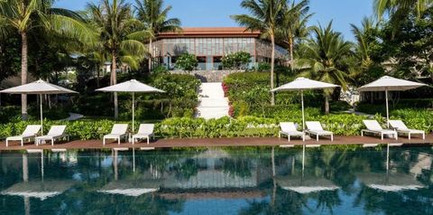 obiekt, teren hotelu, basen