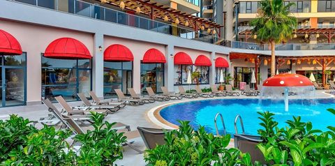 obiekt, teren hotelu, basen