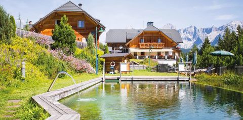 obiekt, góry, basen