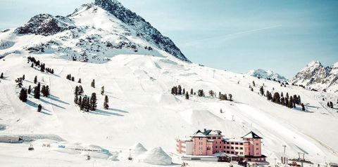 wyciągi narciarskie, obiekt, góry