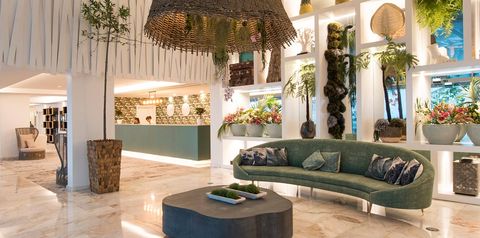 teren hotelu, recepcja / lobby