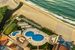 teren hotelu, basen, plaża
