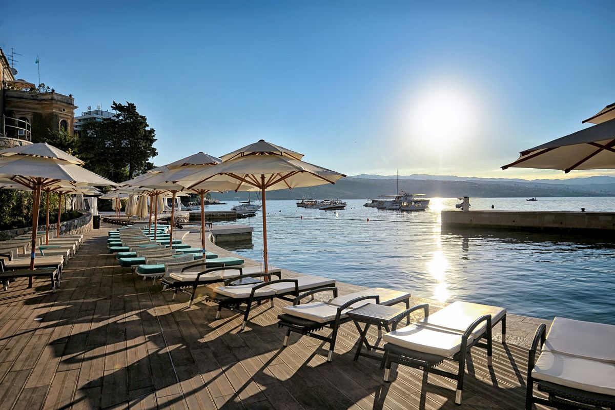 plaża, teren hotelu