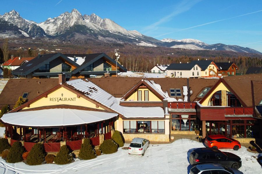 obiekt, restauracja, góry