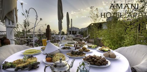 restauracja, teren hotelu