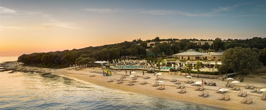 teren hotelu, plaża