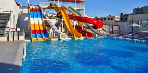 basen, zjeżdżalnia