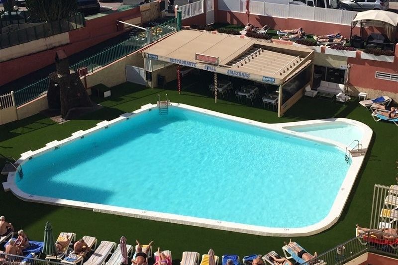 teren hotelu, basen
