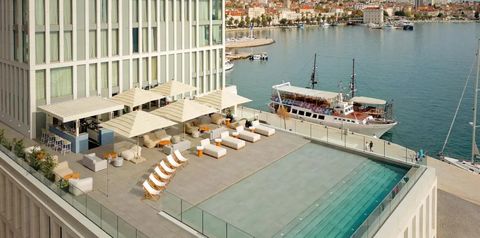 obiekt, basen, pool bar