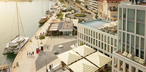 obiekt, teren hotelu