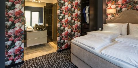 teren hotelu, pokój