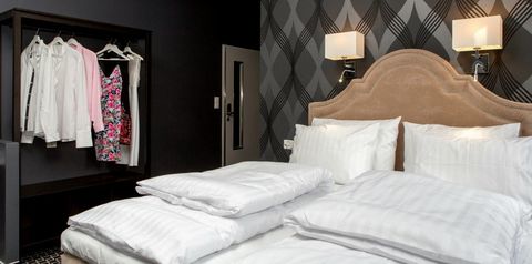 teren hotelu, pokój