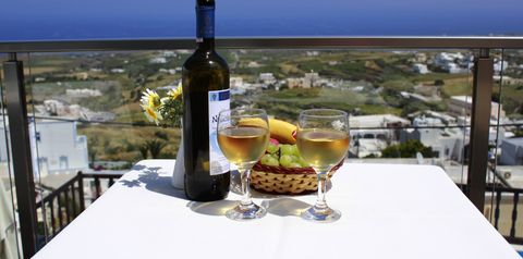 góry, balkon / taras