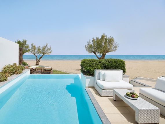 balkon / taras, basen, plaża