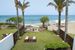 teren hotelu, plaża