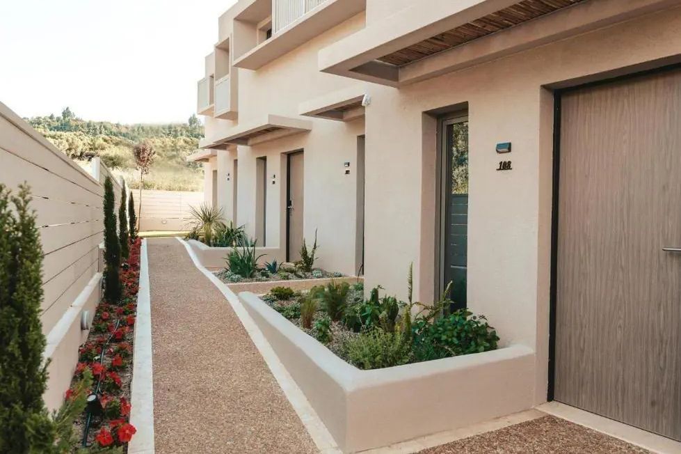 obiekt, teren hotelu