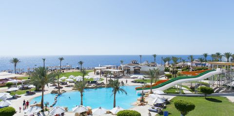 basen, zjeżdżalnia