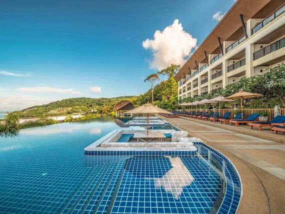 teren hotelu, basen