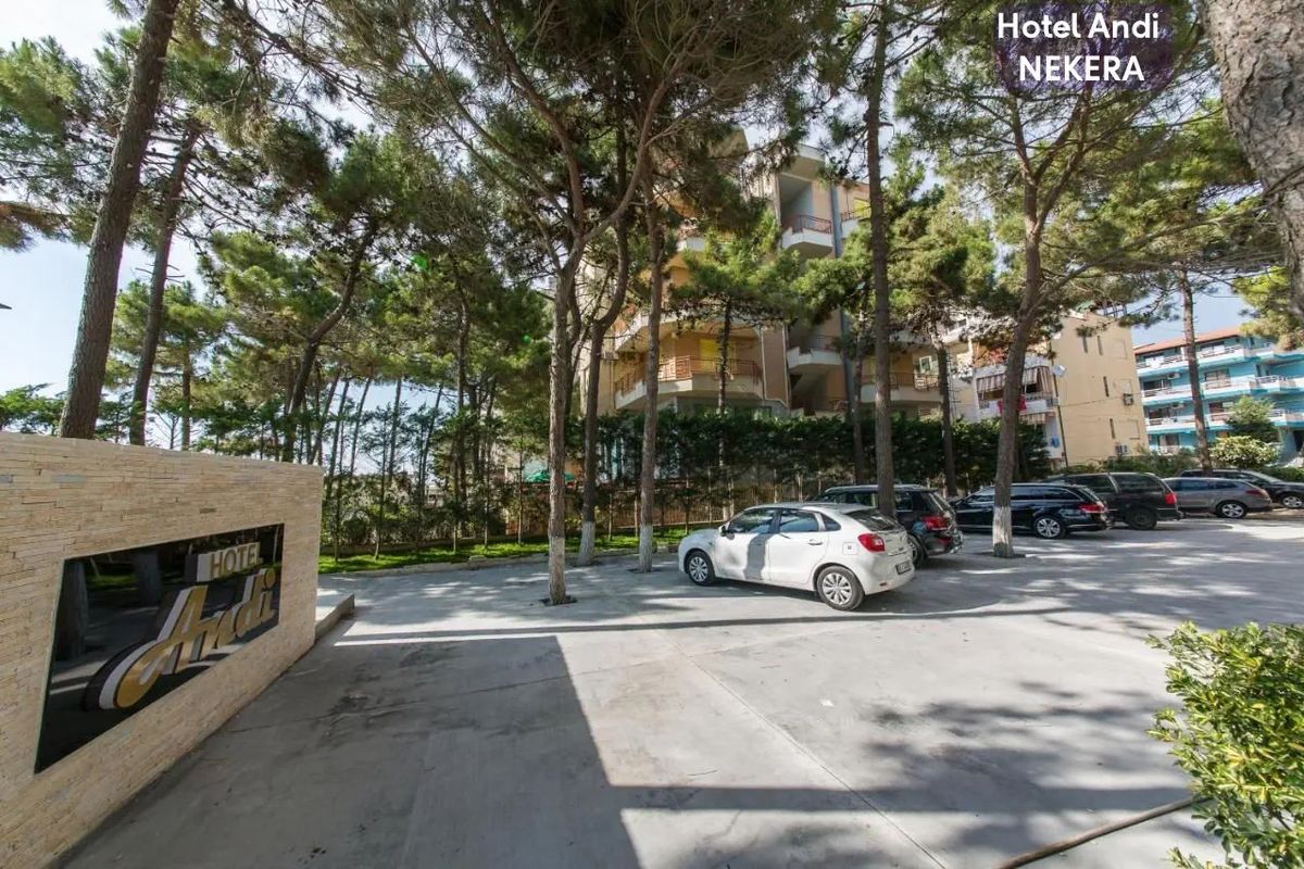 teren hotelu, obiekt