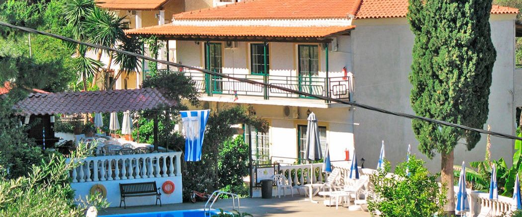 basen, budynek główny